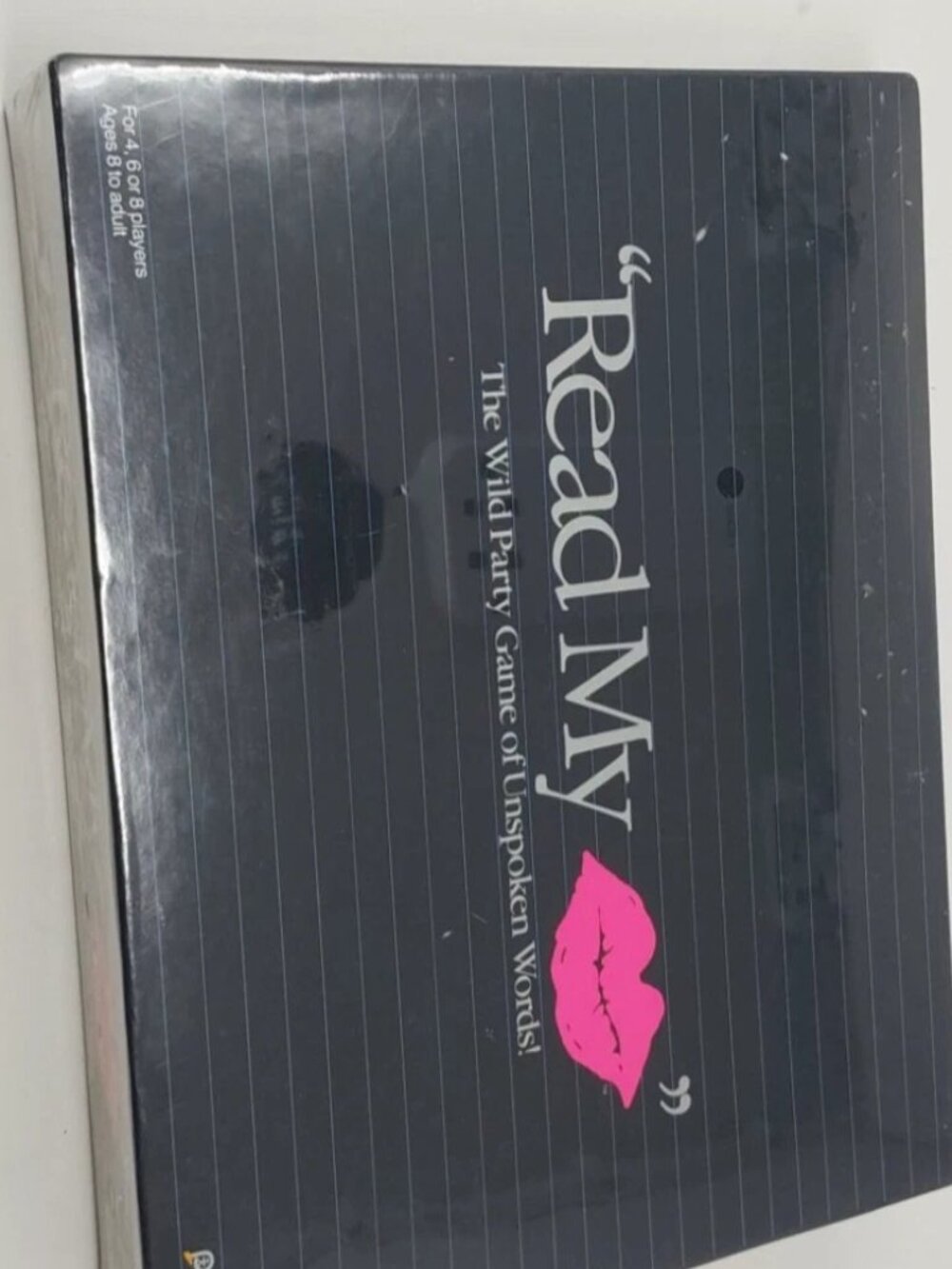 Sealed Read My Lips Board Game 1990 Pressman Vintage Word Game